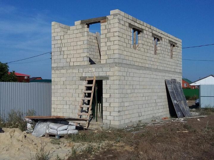 строительство гаража в Кучугурах
